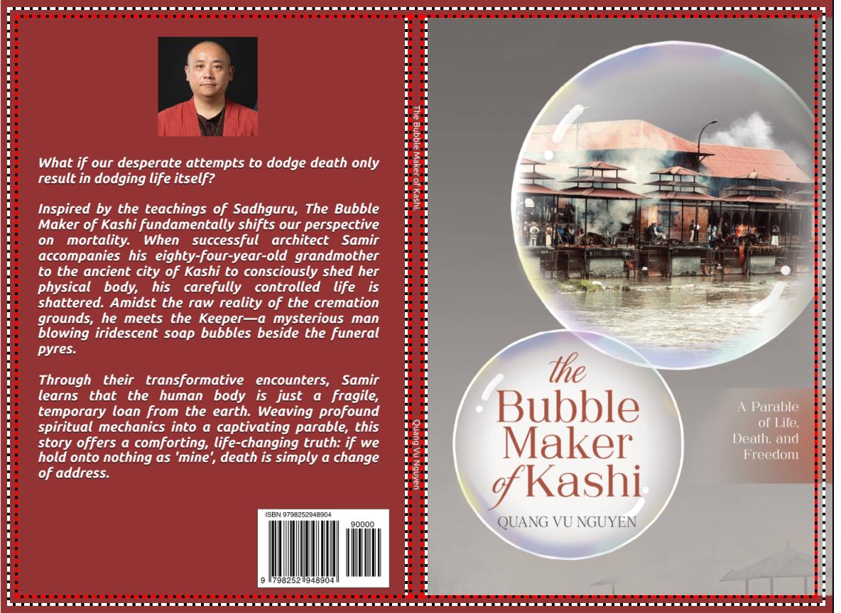 The Bubble Maker of Kashi — front and back cover
